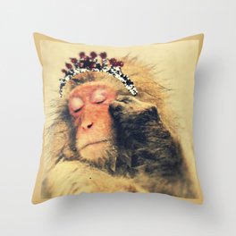 Her Majesty, the Queen! Throw Pillow