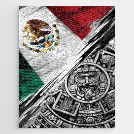 MEXICCAN AZTEC CROSS Jigsaw Puzzle