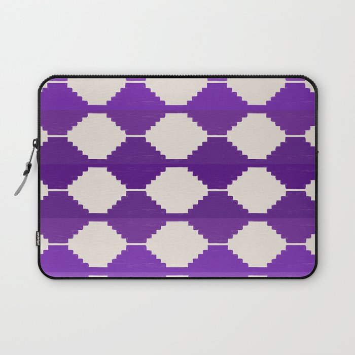 Very Peri Ombre Kilim Pattern Laptop Sleeve