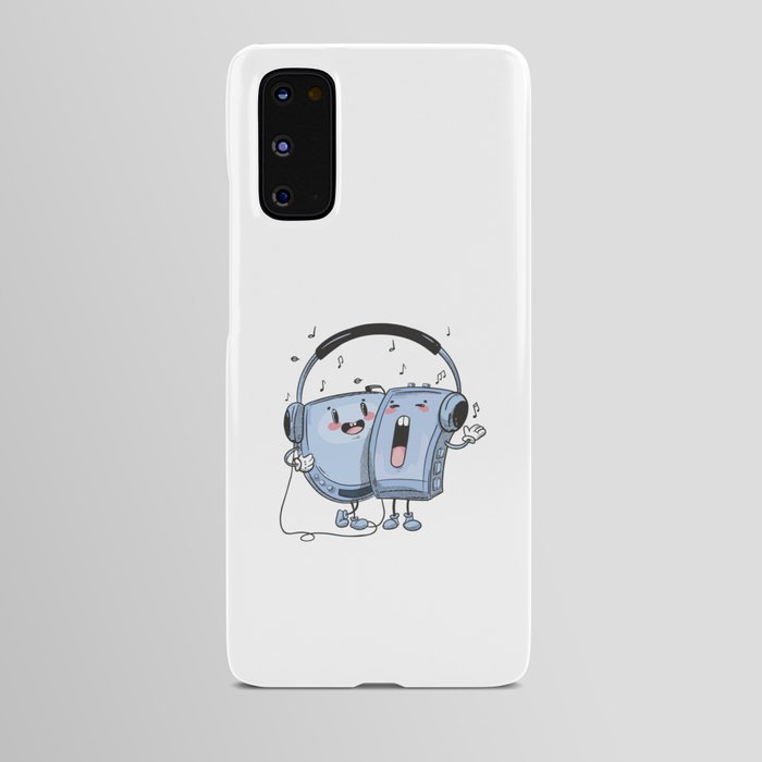 Tape and CD Player Music Cartoon Android Case