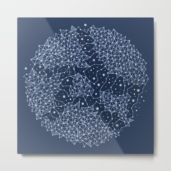 Star Web Metal Print