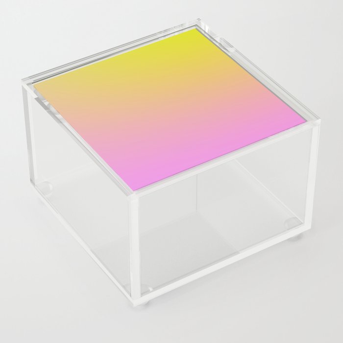 54 Rainbow Gradient Colour Palette 220506 Aura Ombre Valourine Digital Minimalist Art Acrylic Box
