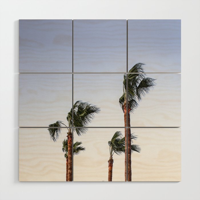 Palm Trees Wood Wall Art