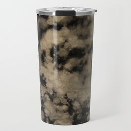 Vintage Bleached Grunge Splatter Pattern Travel Mug