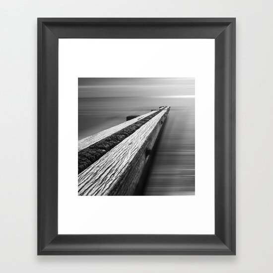 the break water 06 Framed Art Print