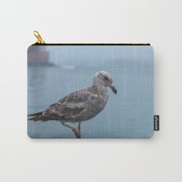Young Gull Walking Carry-All Pouch | Seagull, Animal, Juvenile, Westerngull, Colors, Nature, Digital, Photo, Younggull, Wild 