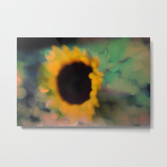 Sunflower III (mini series) Metal Print