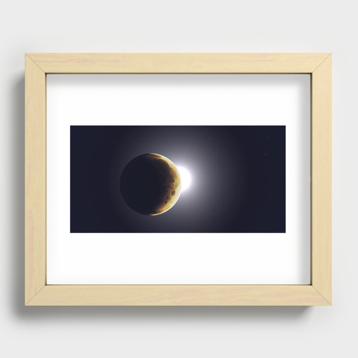 Planet Recessed Framed Print