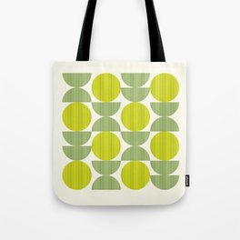 spring line geometrical pattern Tote Bag