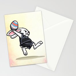 Basketball Bunny Rabbit  Stationery Card