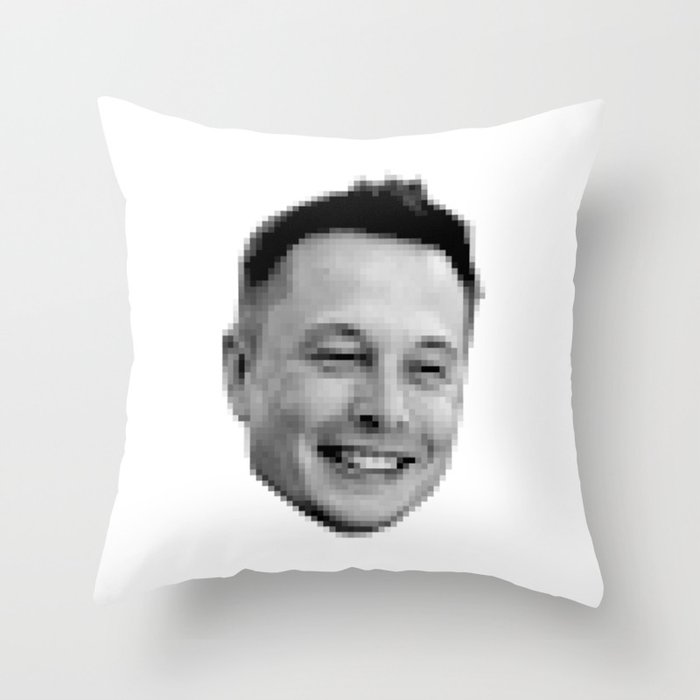 Elon Throw Pillow