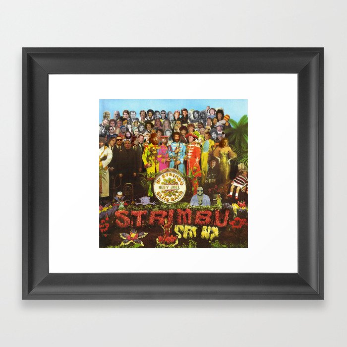 Sgt. Strimbu's Huey Joel Elite Band Framed Art Print