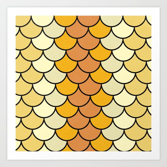 Yellow Bloom Art Print