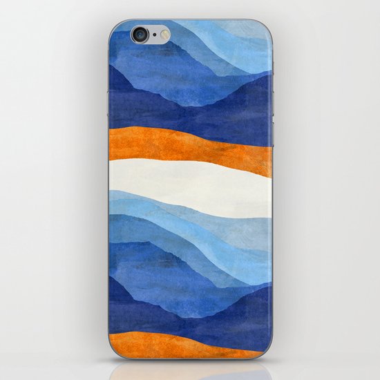 Mountains in the Morning iPhone & iPod Skin