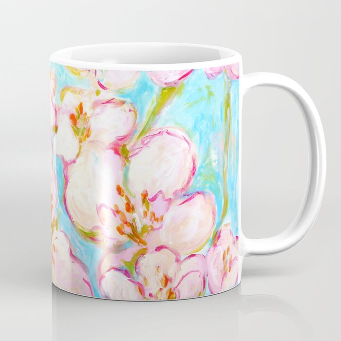 Cherry Blossom Painting By C Stefan Artstudio29 Coffee Mug By Artstudio29 Society6