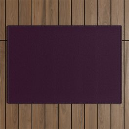 Eggplant Purple Color Scheme Home Decor Outdoor Rug