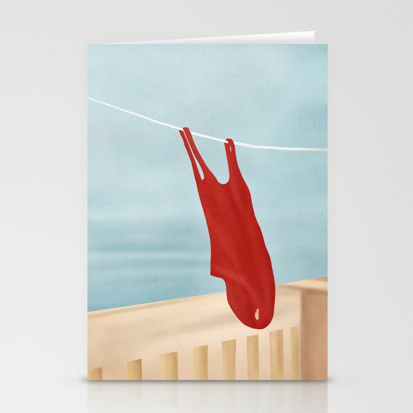 Bathing Suit Stationery Cards