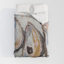 Oyster shells Duvet Cover