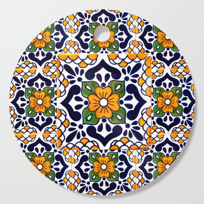 talavera mexican tile_4 Cutting Board