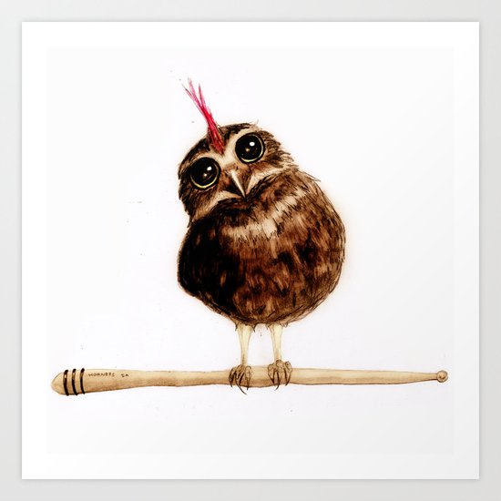 Rock on! Art Print
