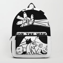 Picasso - Stop The Vietnam War Artwork, Tshirts, Prints, Posters, Men, Women, Youth,, Kids Backpack