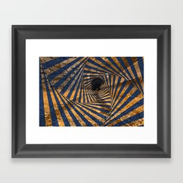 Paw Paw Tunnel - Spiral Psychedelia Framed Art Print