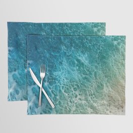 Green and blue ocean Placemat