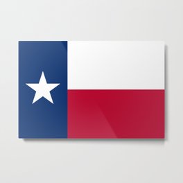 State flag of Texas Metal Print