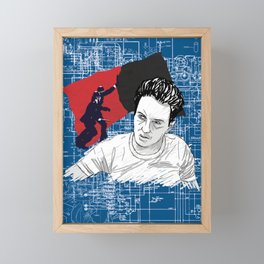 Joe Strummer: Sandinista/The Clash Framed Mini Art Print