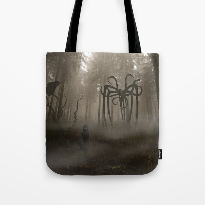 Creepy Forest Tote Bag