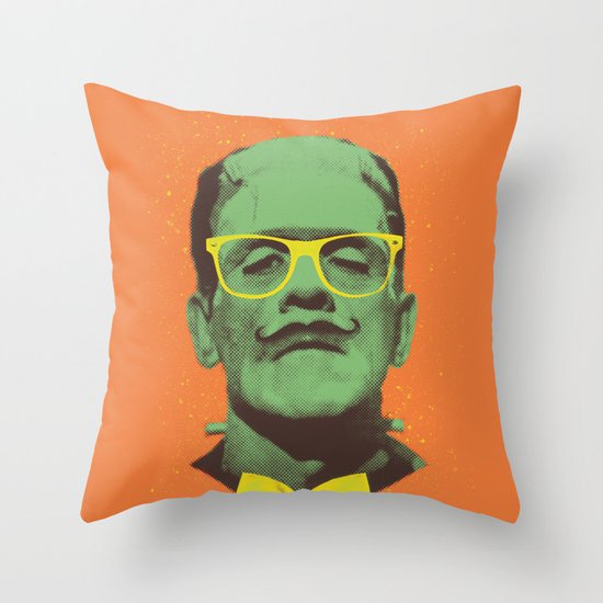 Mr Frank Throw Pillow