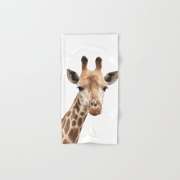 Giraffe Print Hand & Bath Towel