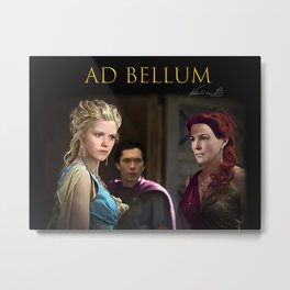 Clarke Ad bellum Metal Print | Clexa, The100, Gladiator, Elizataylor, Clarke, Digital, Graphicdesign 