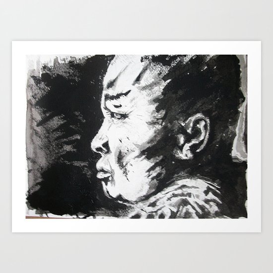 Monje/Monk Art Print