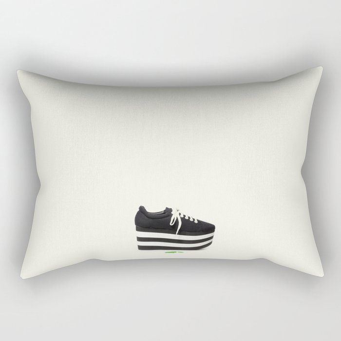 the past dreams of the adolescent Rectangular Pillow