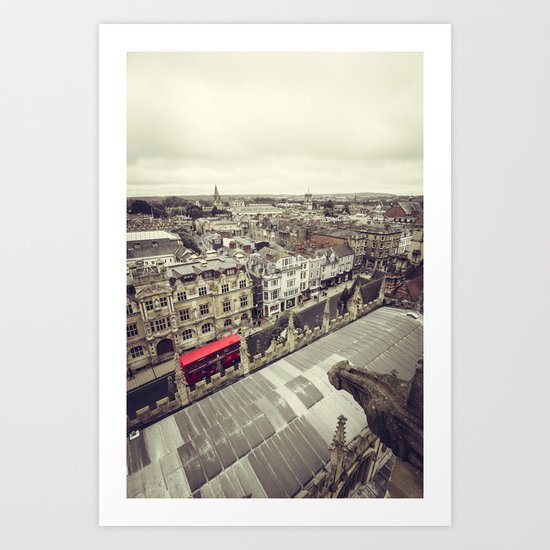 Oxford gargoyle Art Print