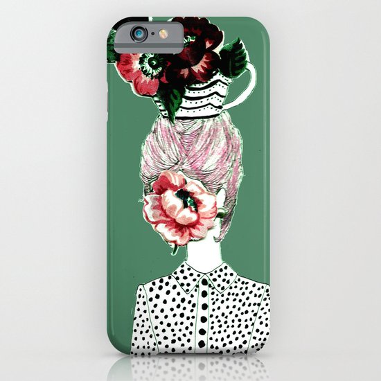 Tea Girl iPhone & iPod Case