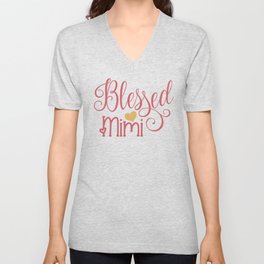 Blessed Mimi V Neck T Shirt