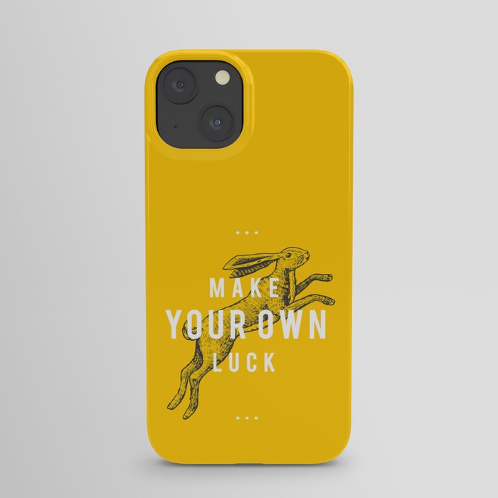 Make your own luck iPhone Case