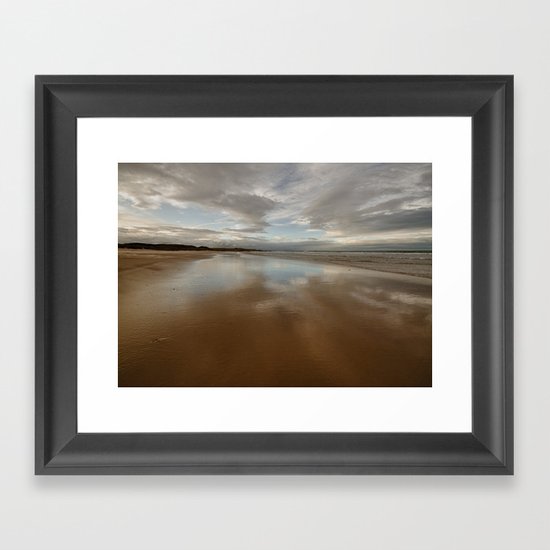 Bamburgh Beach Framed Art Print
