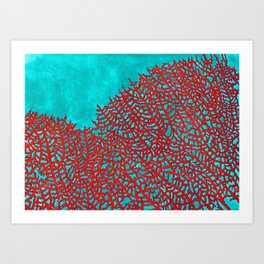 Coral Art Print