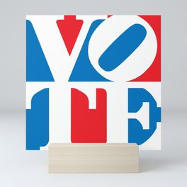 VOTE Square Mini Art Print