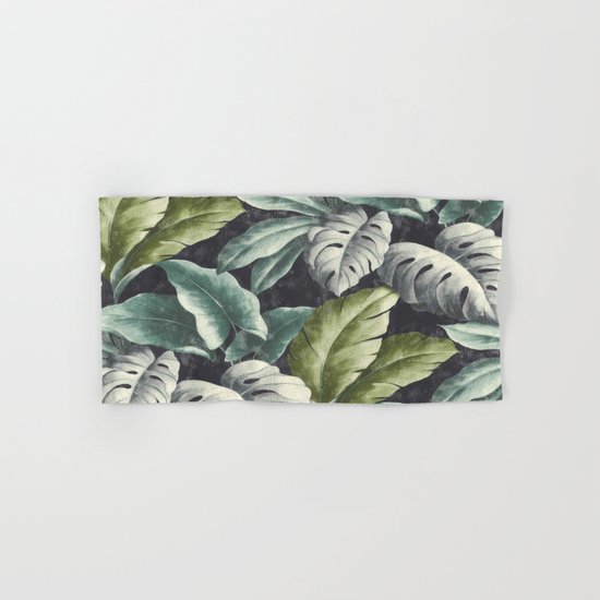 botanical pattern Hand & Bath Towel
