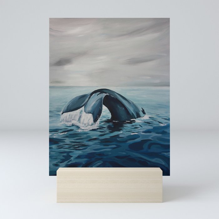 Whale Tale Mini Art Print