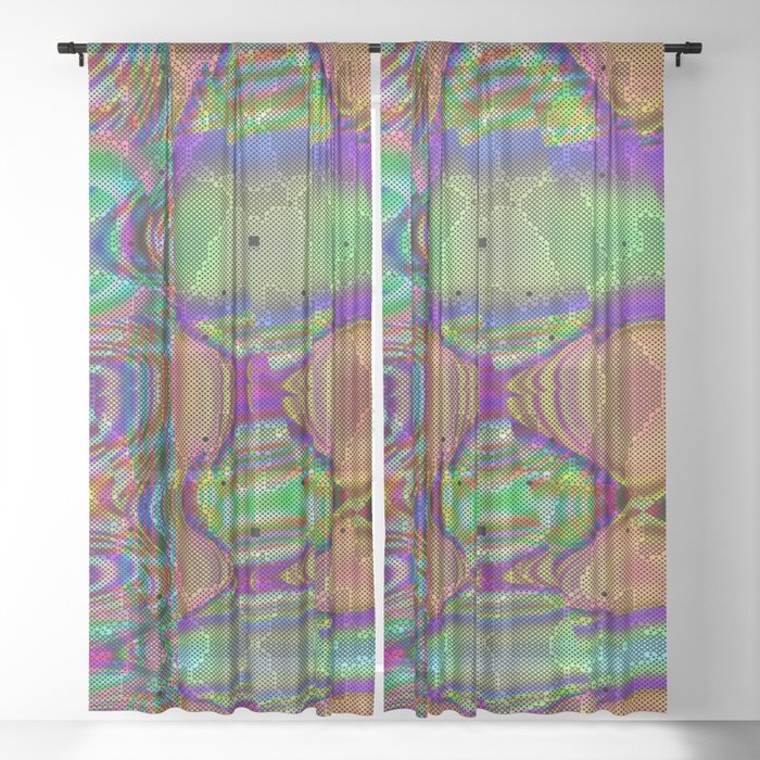 Colorandblack series 1663 Sheer Curtain