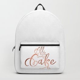 All I want is cake Backpack
