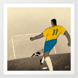 History of Football - 15 Art Print