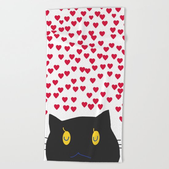 cat-168 Beach Towel