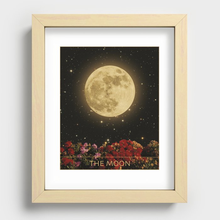  The Moon Recessed Framed Print