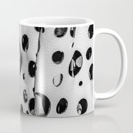 Holes And Stripes – Wallpaper And Leather Coffee Mug